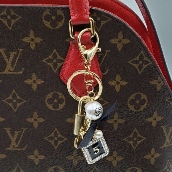 Authentic Louis Vuitton Lock & Key with unbranded Bagcharm, Keycharm 12202025 - Picture 7 of 7